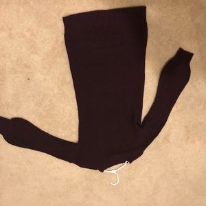 Purple choker sweater dress. NWT